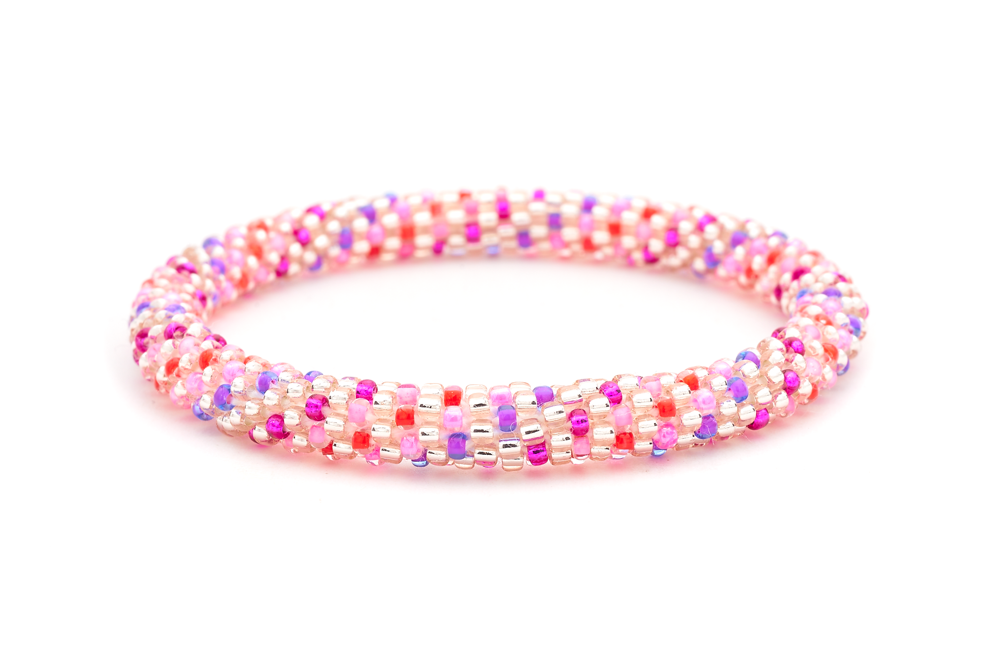 Sashka Co. Extended 8" Bracelet Pink / Purple / Red / Rose Gold Pink Horizon Bracelet - Extended 8"