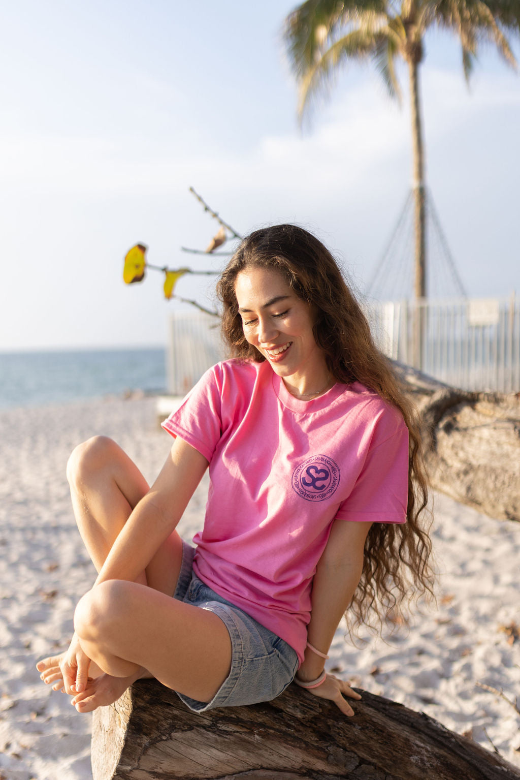 sashka|co® Shirt Classic Fit Pink Surf Tee