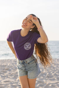 sashka|co® Shirt Classic Fit Purple Tee