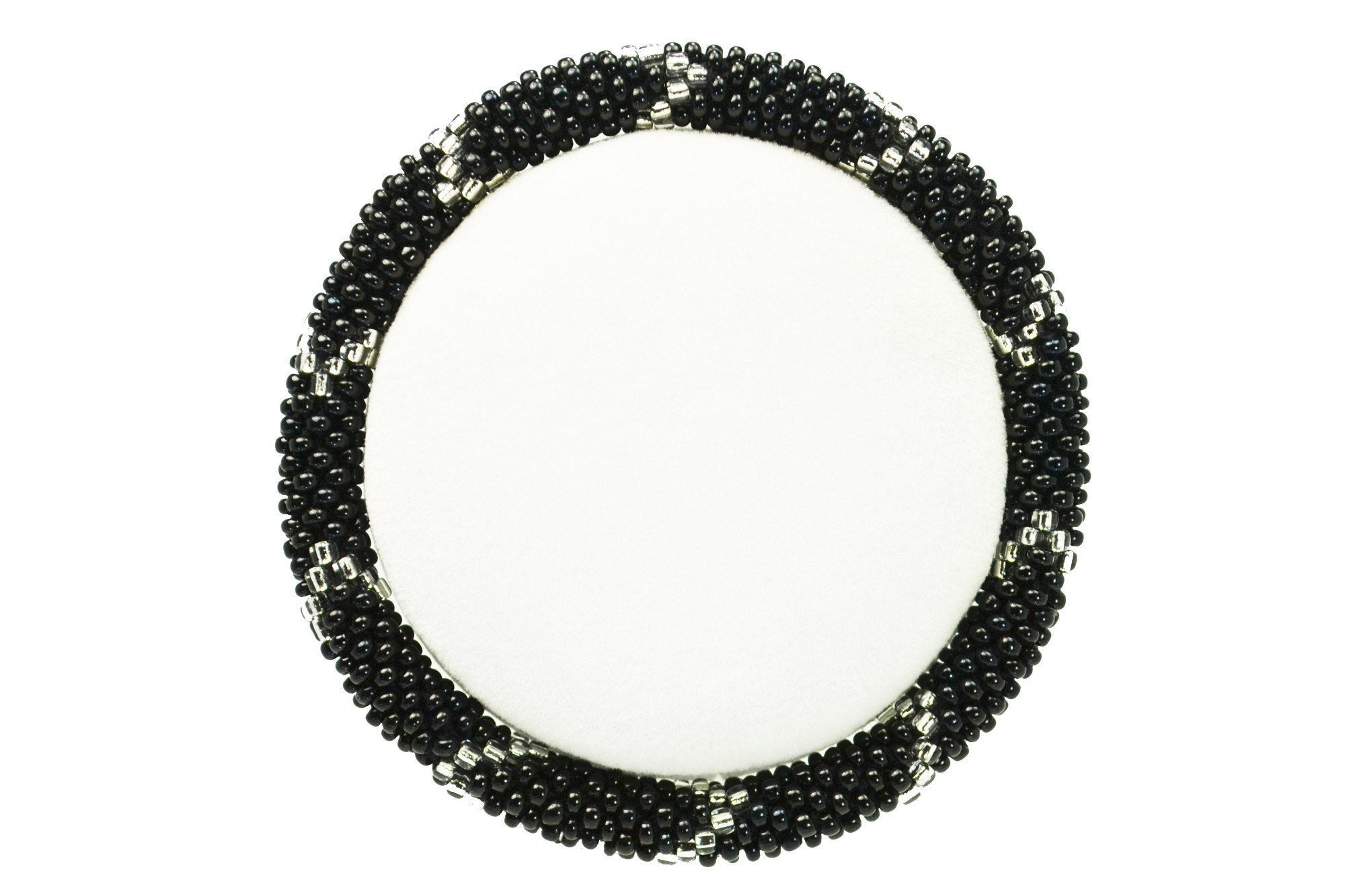 Sashka Co. Extended 8" Bracelet Black / Clear Midnight Chic Bracelet - Extended 8"