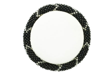 Sashka Co. Extended 8" Bracelet Black / Clear Midnight Chic Bracelet - Extended 8"