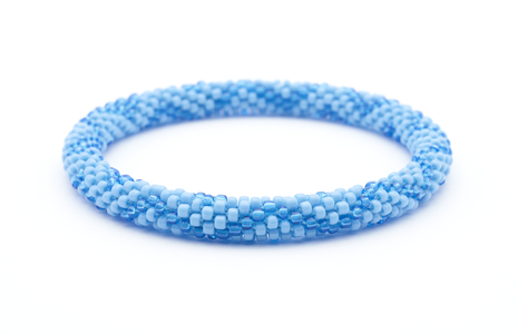 Sashka Co. Extended 8" Bracelet Mixed Blue Waves Bracelet - Extended 8"