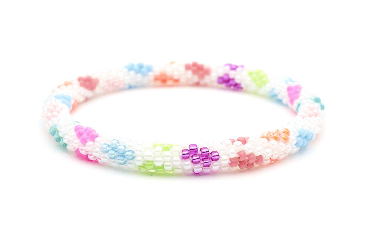 Sashka Co. Extended 8" Bracelet Mixed Jelly Bean Bracelet! Extended 8"