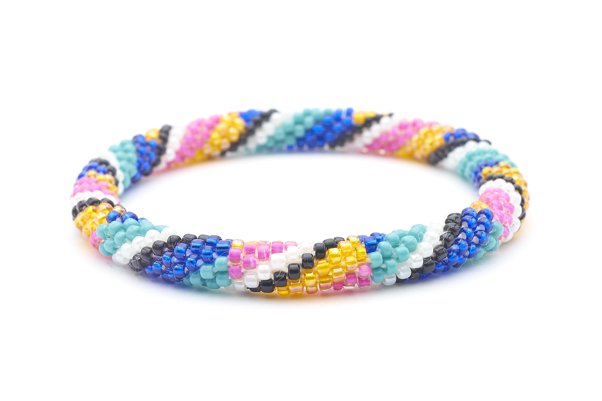 Sashka Co. Extended 8" Bracelet Pink / Blue / Turquoise / Black / Orange / White Spunky Fun Bracelet - Extended 8"