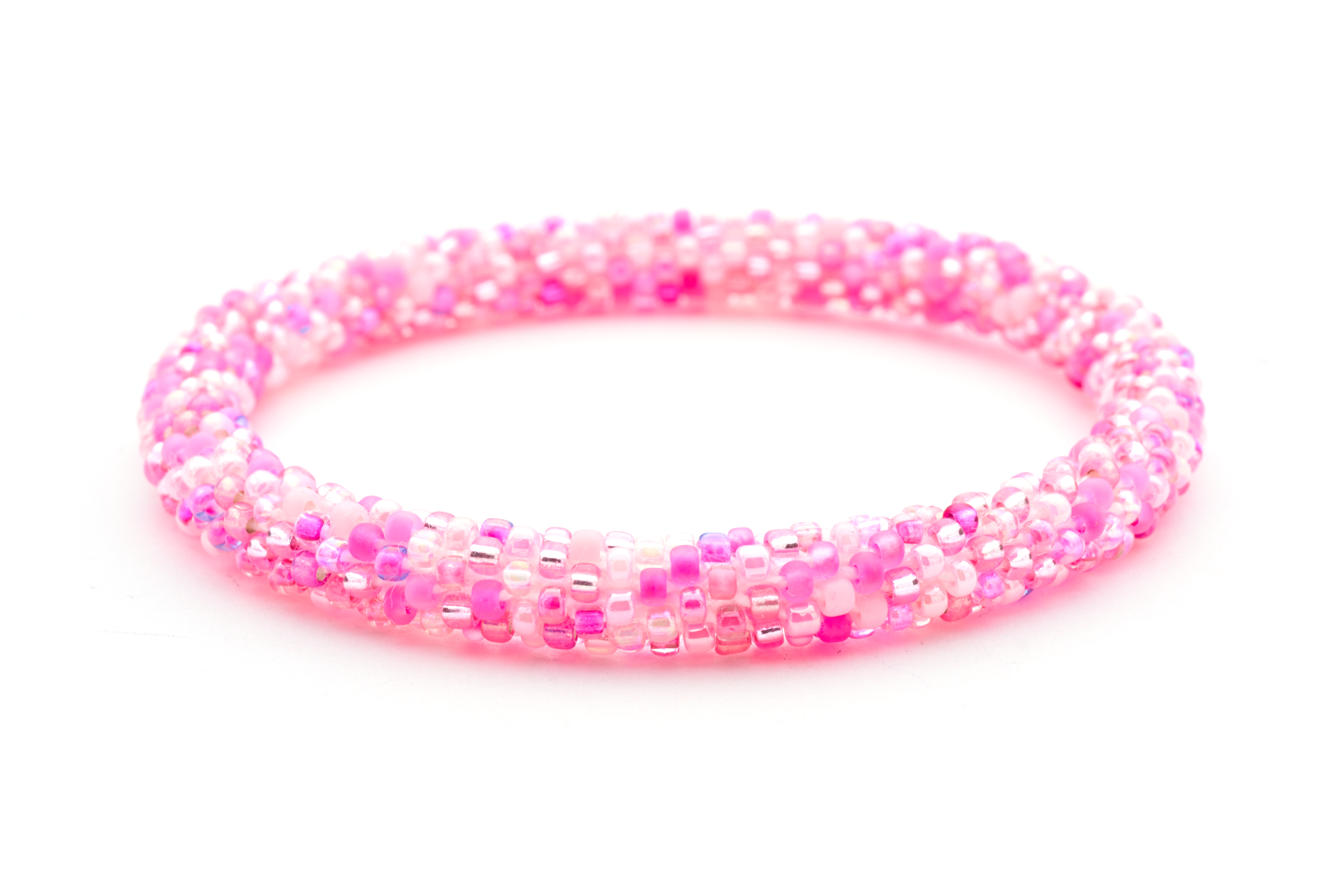 Sashka Co. Extended 8" Bracelet Pink Pink Confetti - Extended 8"