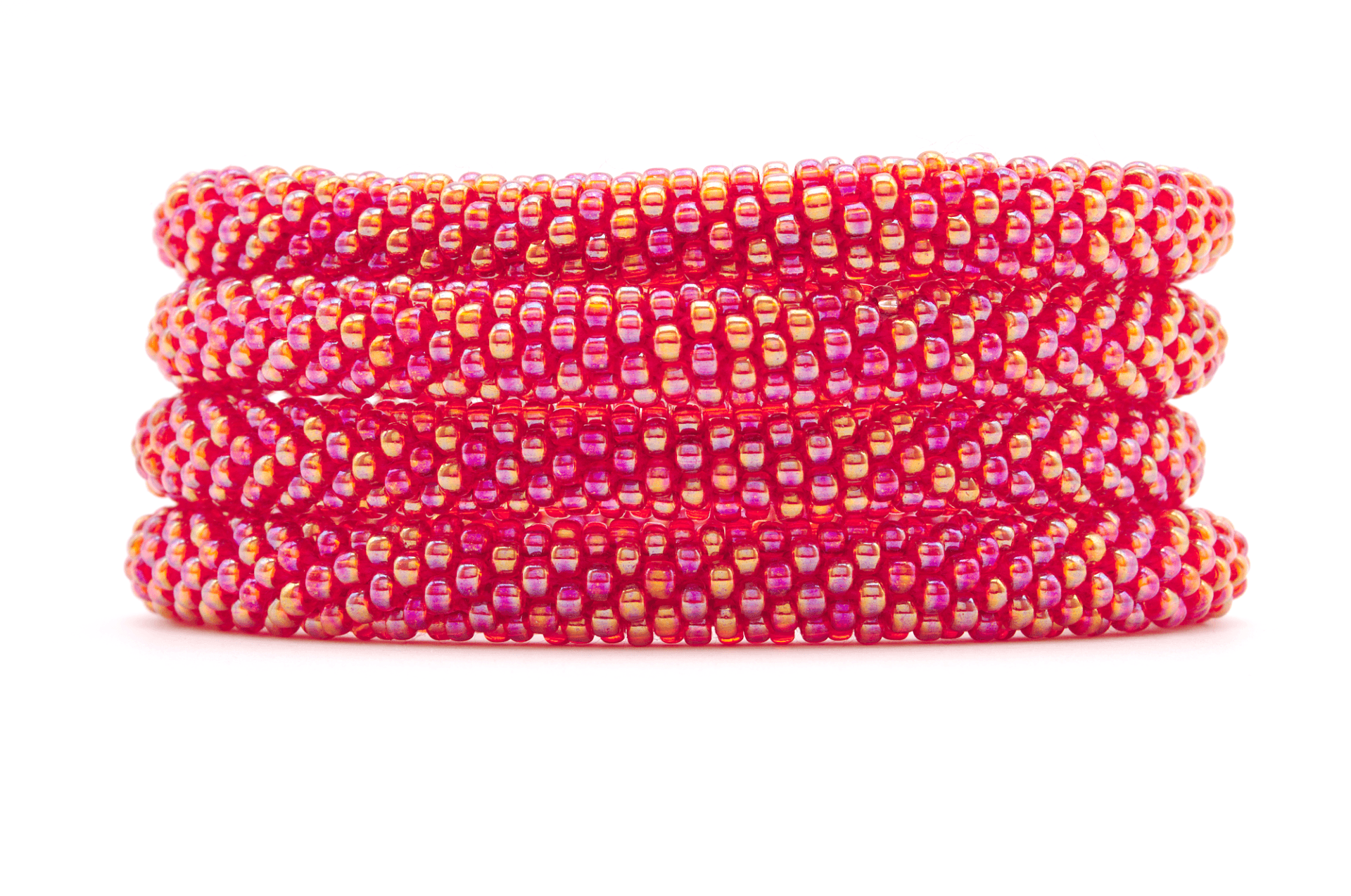 Sashka Co. Kids Bracelet Iridescent Red Fire Bracelet - Kids