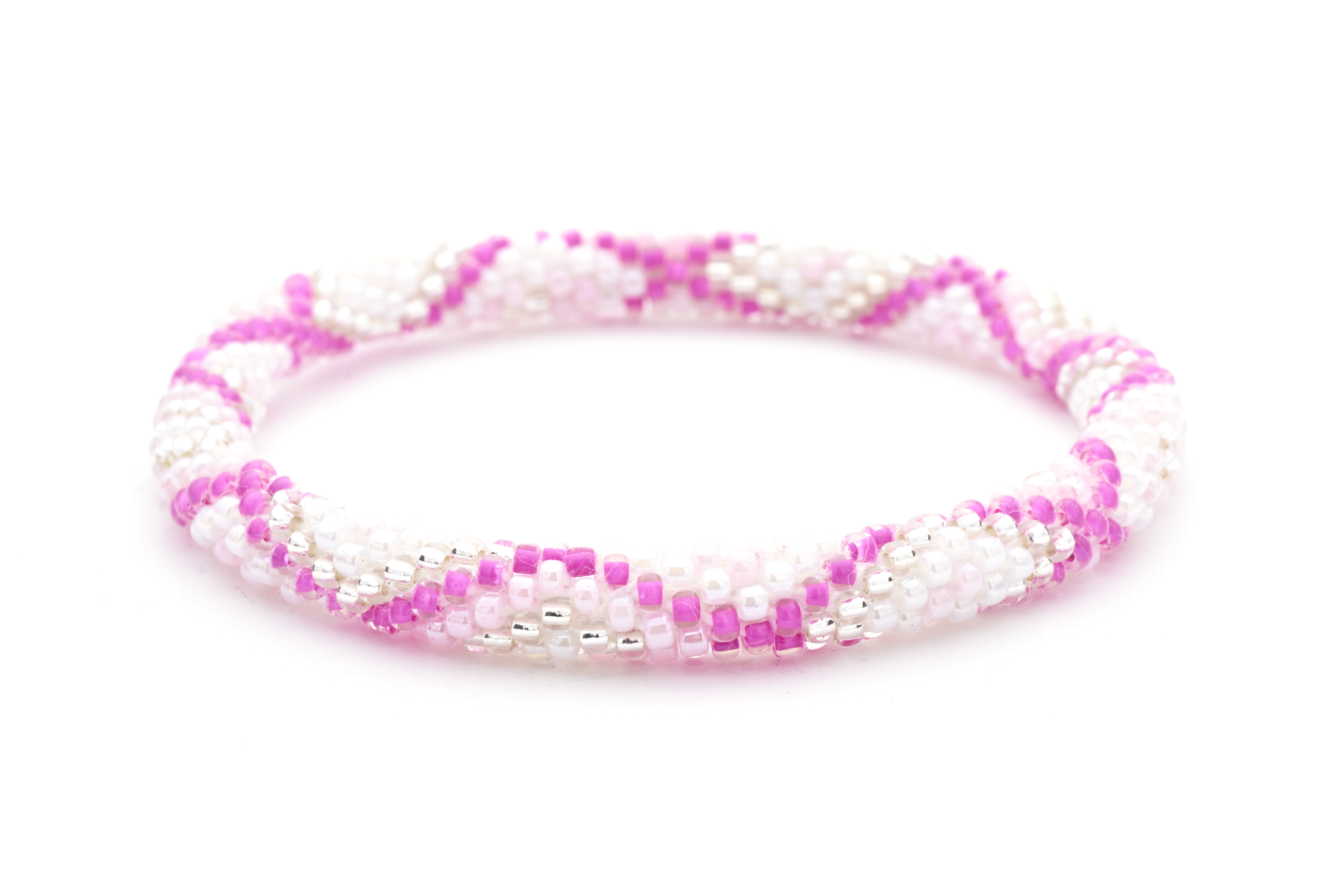 Sashka Co. Kids Bracelet Pink / Clear/ White Pink Ice Bracelet - Kids