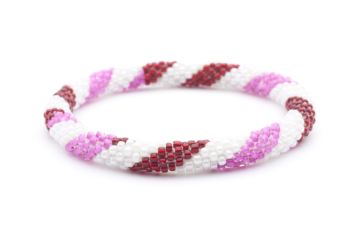 Sashka Co. Kids Bracelet Red / Pink / White Rose Garden Bracelet - Kids