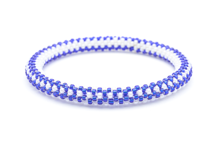 Sashka Co. Original Bracelet Blue / White Genuine Bracelet