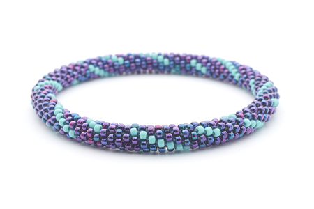 Sashka Co. Original Bracelet Iridescent Blue Purple / Turquoise Hypnotic Bracelet