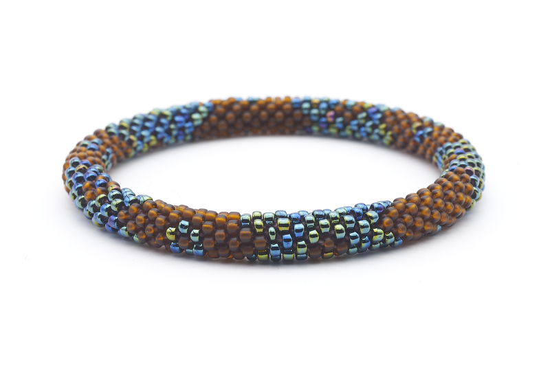 Sashka Co. Original Bracelet Iridescent / Matte Brown Environmental Awareness Bracelet