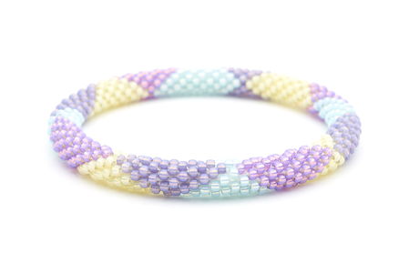 Sashka Co. Original Bracelet Light Purple / Mint / Pale yellow Delicate Flower Bracelet