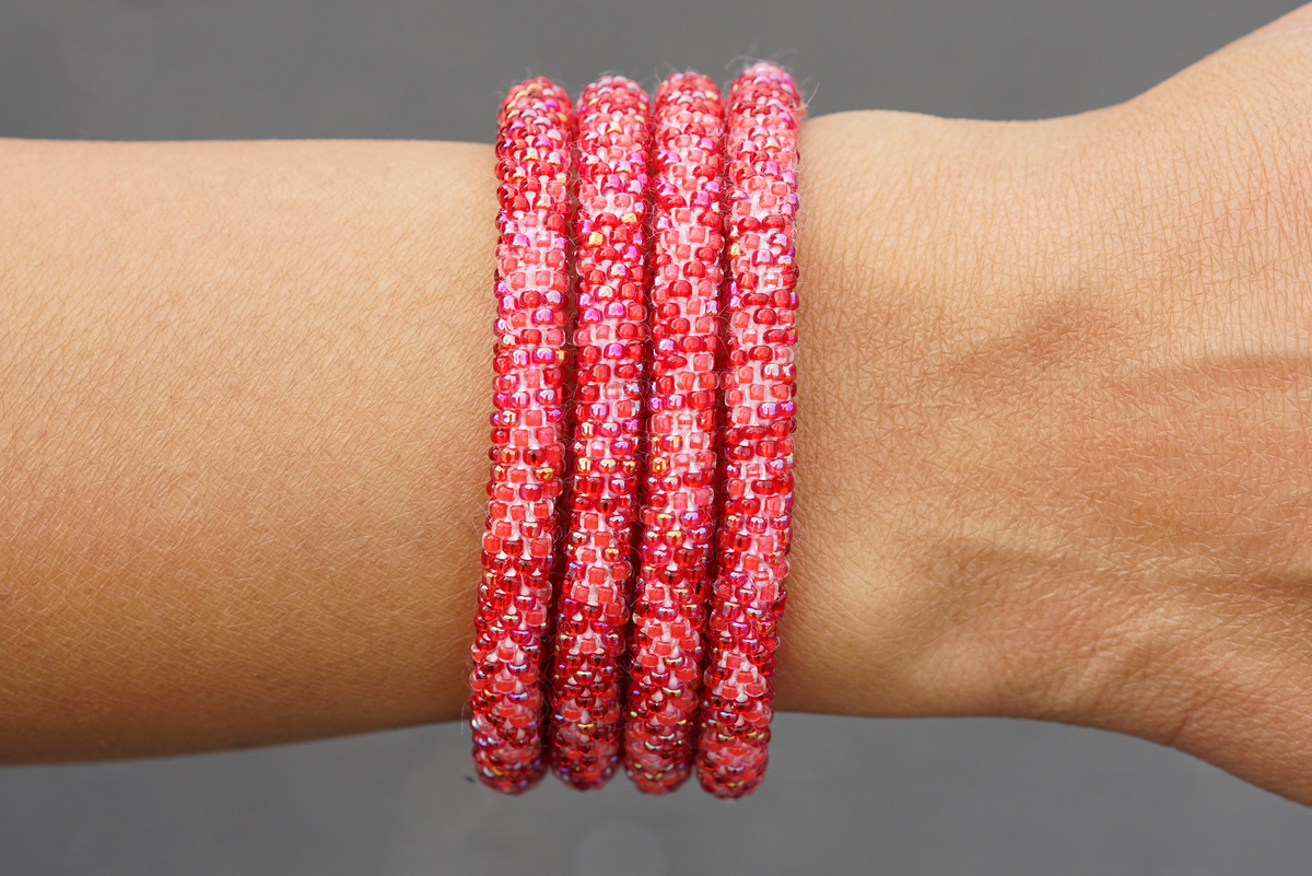 Sashka Co. Original Bracelet Mixed Pink / Red Red Confetti Bracelet