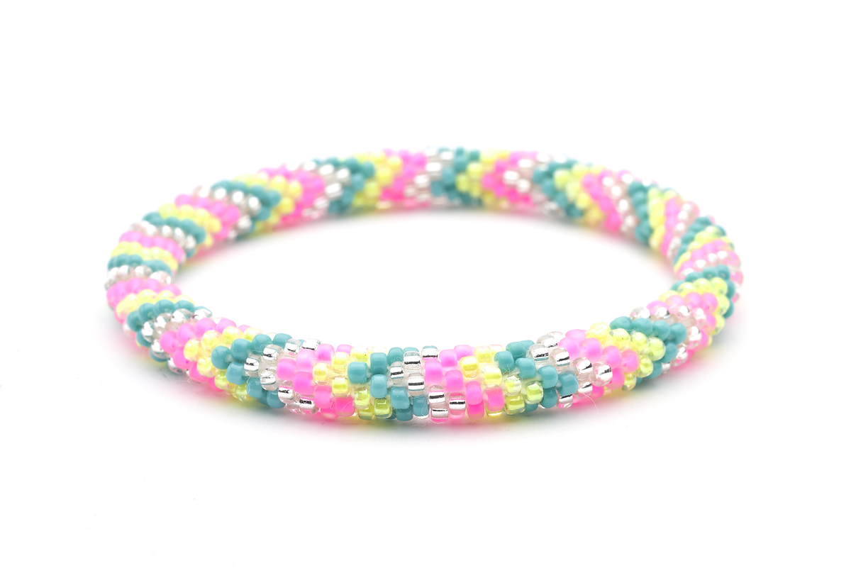 Sashka Co. Original Bracelet Neon Pink / Turquoise / Yellow / Clear Neon Road Bracelet