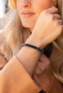 Sashka Co. Original Bracelet Silver / Black Rogue Bracelet